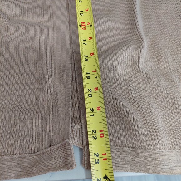 Outlander Cream/Tan Cotton Cardigan - Size M - Picture 11 of 12